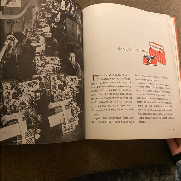 Vintage Japan home of the sun hardcover textbook Jennie dearmin helen peck 1965 - Picture 2 of 16